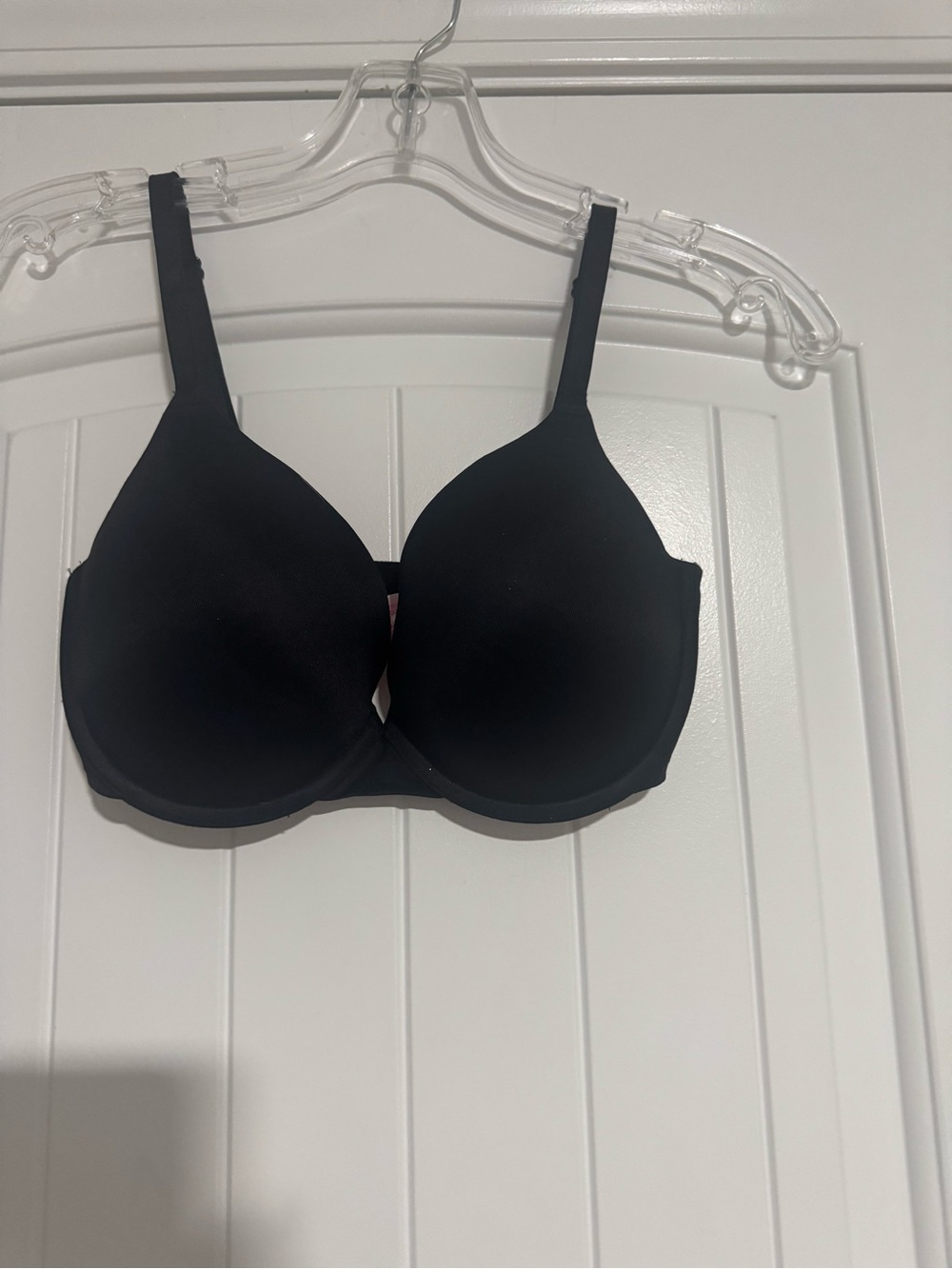 PINK Victoria's Secret Black Smooth T-Shirt Bra